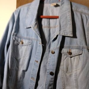 Plus size Jean Jacket / PeaceGoods